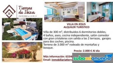 Villa en jesus alquiler tur