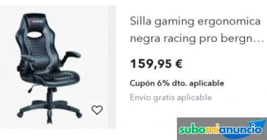 Vendo silla gaming ergon