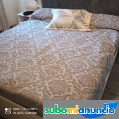 Cama de matrimonio practicamente nueva dos a