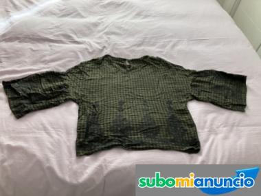 Blusa de cuadros de Pull & Bear