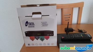 Decodificador Iris 9800HD, segun fotos, no cambios, no envios