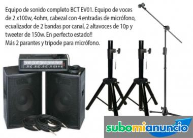 Equipo de sonido