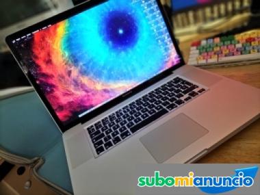 Macbook pro de 17 pulgadas con dos discos duros...impoluto