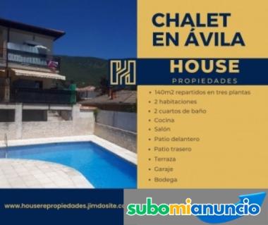 Se vende chalet en avila