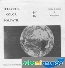 Televisor itt ideal color 16 pulgadas.