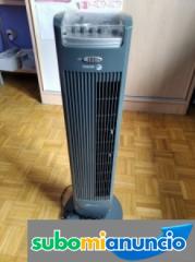 Ventilador torre pie fagor ion oscilante leon