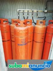 5 bottelas de gaz yenos propane grande de 32 KG  !!