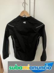 Sudadera negra deportiva para ni