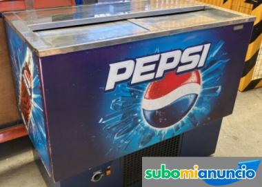 Botellero camara frigorifica pepsi en funcionamiento