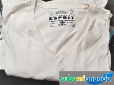 Camiseta blanca esprit