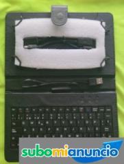 Funda teclado tablet 7"