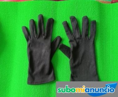 Guantes negros Disfraz T/P. Disfraces. Cosplay