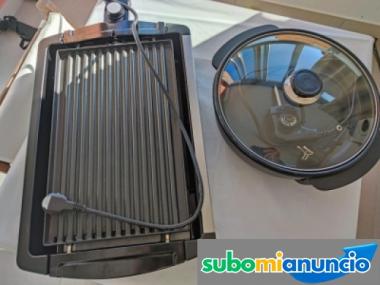 Pack olla multi grill y parrilla electrica