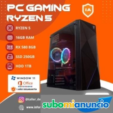 PC GAMING que mueve perfectamente juegos como Fornite, GTA V, Valorant, etc.