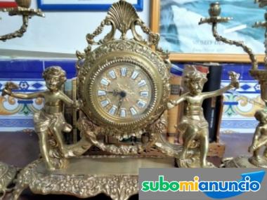 Reloj de bronce sobremesa