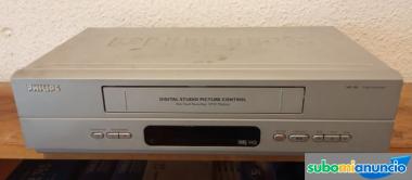 REPRODUCTOR DE VIDEO VHS - PHILIPS VR150/02 - FUNCIONA + 14 VHS MANGA ANIME 11 f