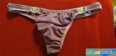 Tanga slip hombre con micropunteado