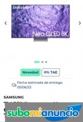 Tv samsung neo 55" QLED 8K