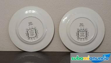 Vendo 2 platos decorativos(placas),finsbury fine bone china, john constable