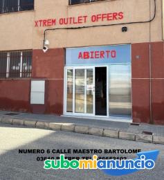 Tienda con todo listo para trabajar
