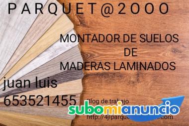 instalacion de suelos de maderas laminados 